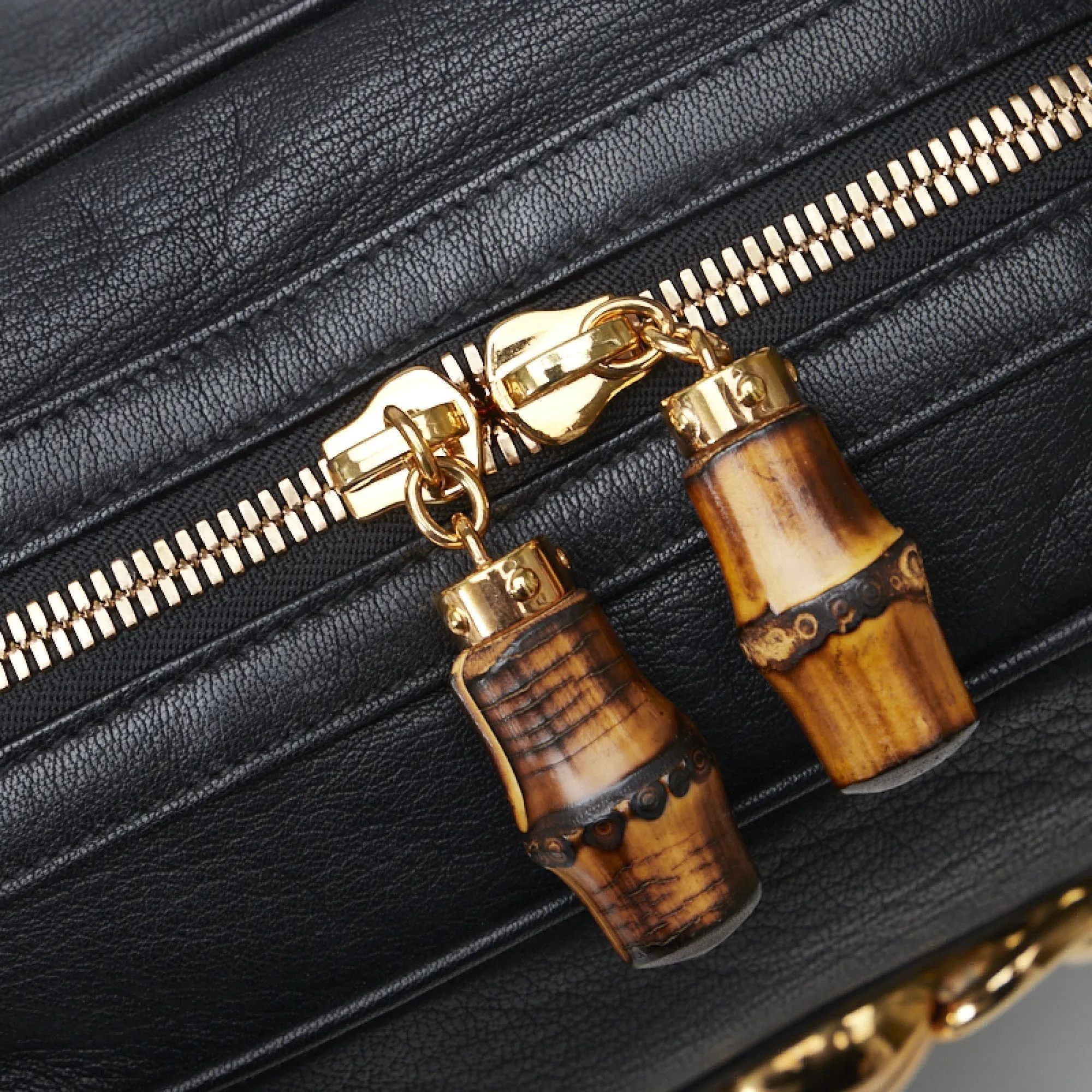 Handbag Gucci High-discount Attractive Bamboo Leather
