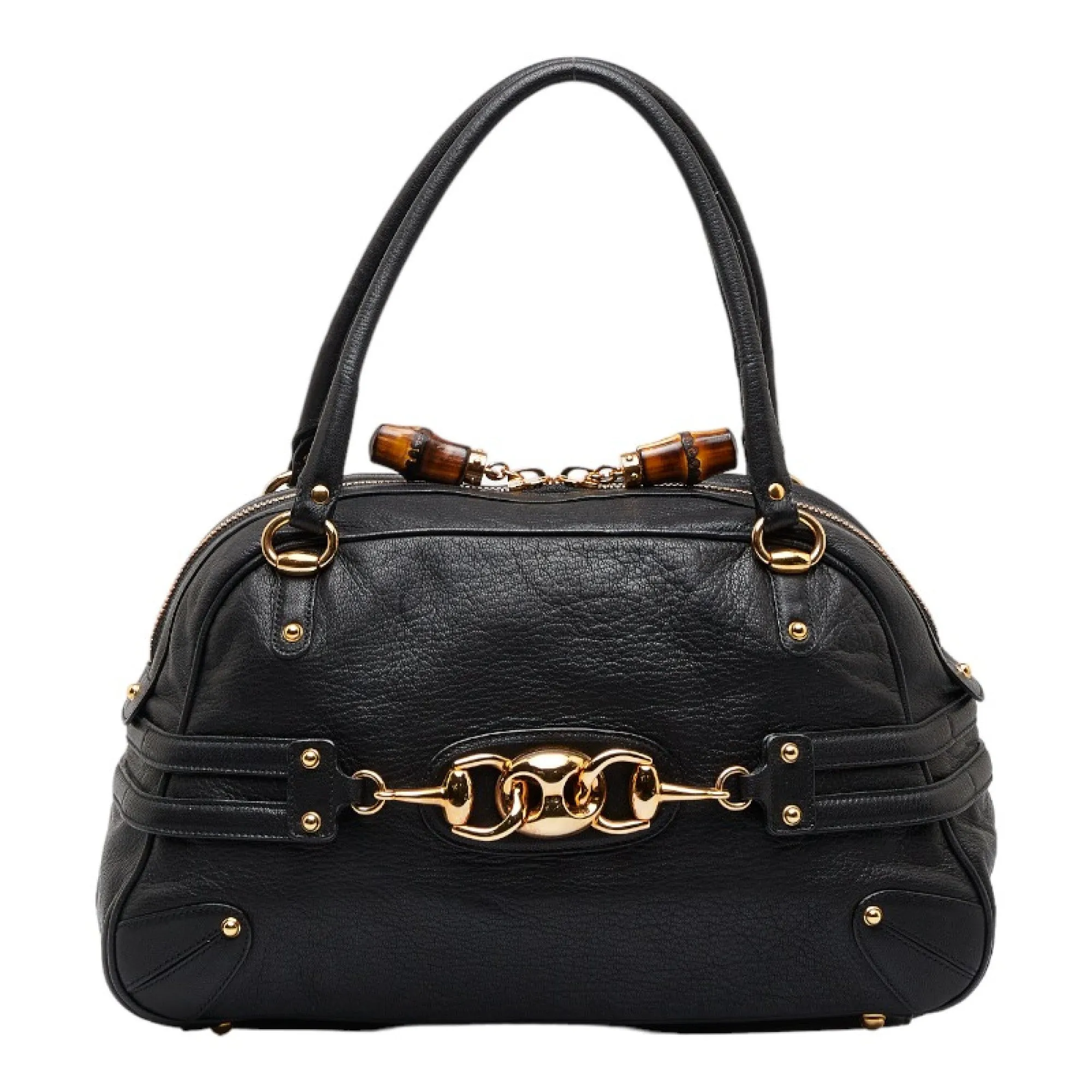 Handbag Gucci High-discount Attractive Bamboo Leather
