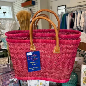 Handmade Beach Bag - Pink