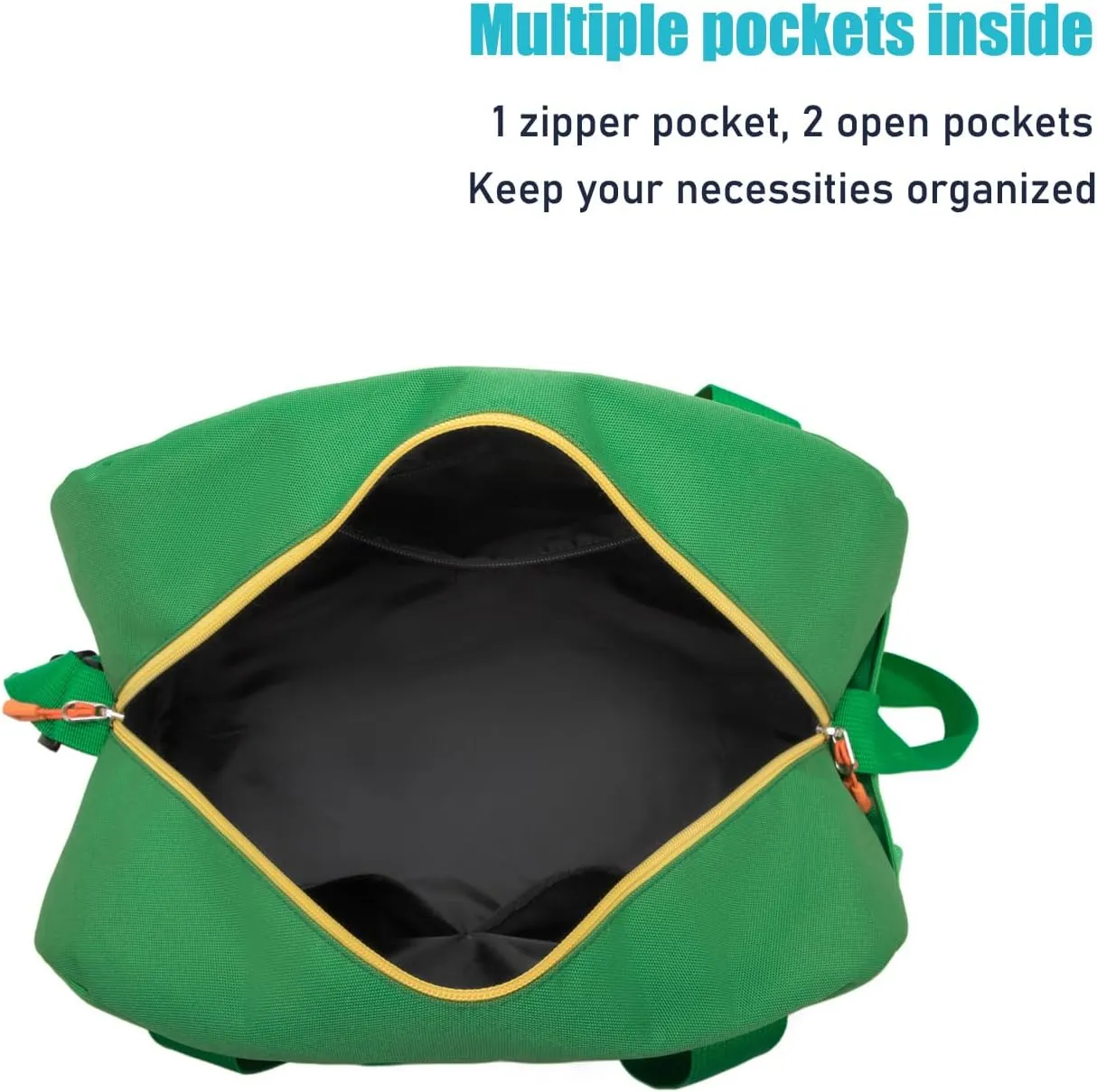 HawLander Small Duffle Bag for Kids Boys or Girls, Gym Bag for Sports (Dark Blue Green)