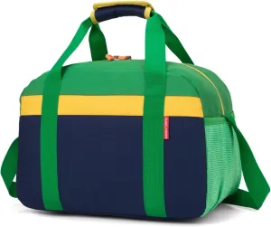 HawLander Small Duffle Bag for Kids Boys or Girls, Gym Bag for Sports (Dark Blue Green)