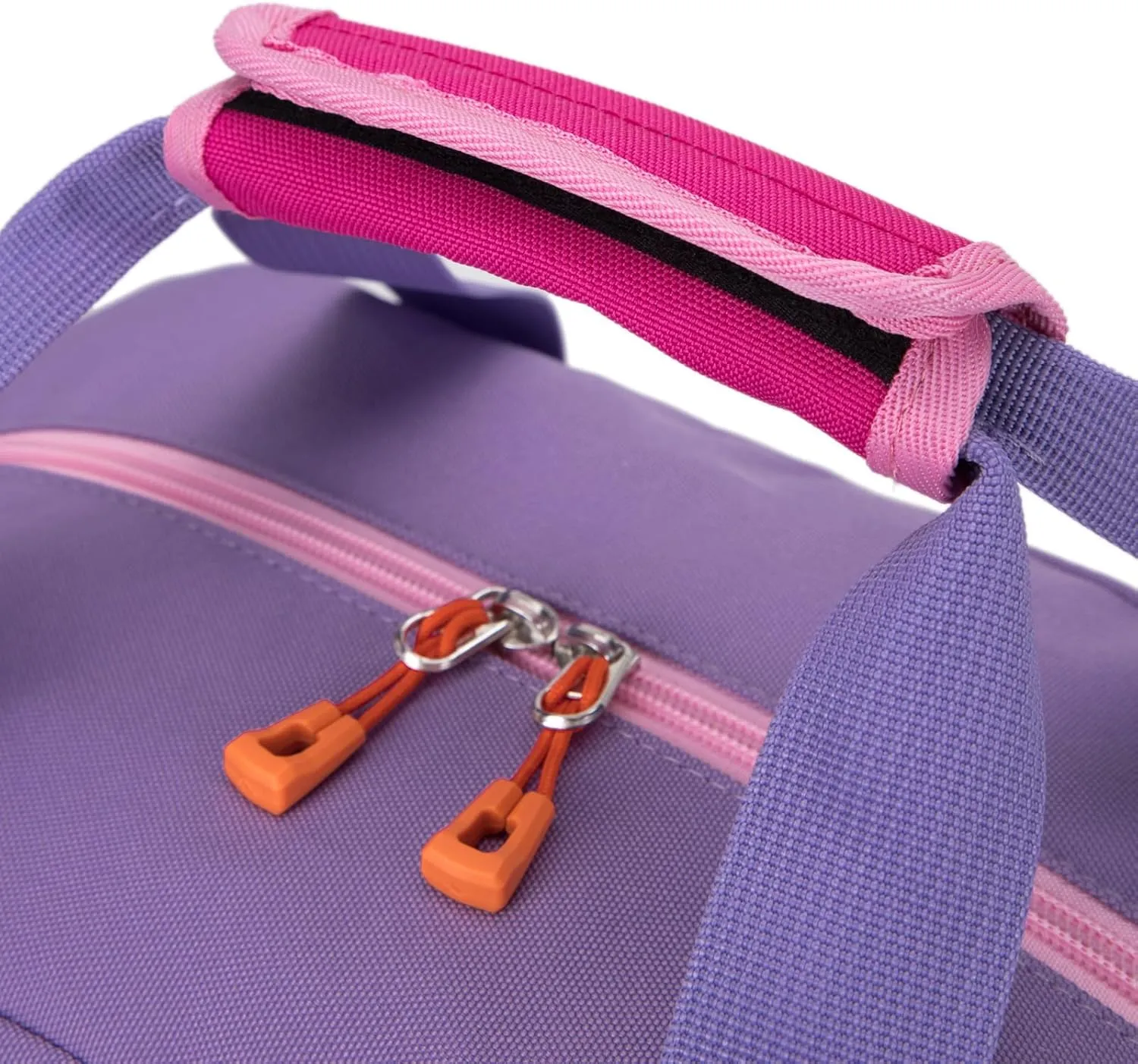 HawLander Small Duffle Bag for Kids Boys or Girls, Gym Bag for Sports (Rose Purple)