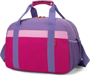 HawLander Small Duffle Bag for Kids Boys or Girls, Gym Bag for Sports (Rose Purple)