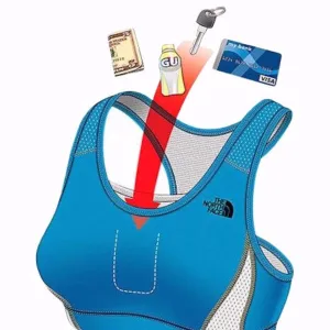 Hidden Pocket Sports Bra