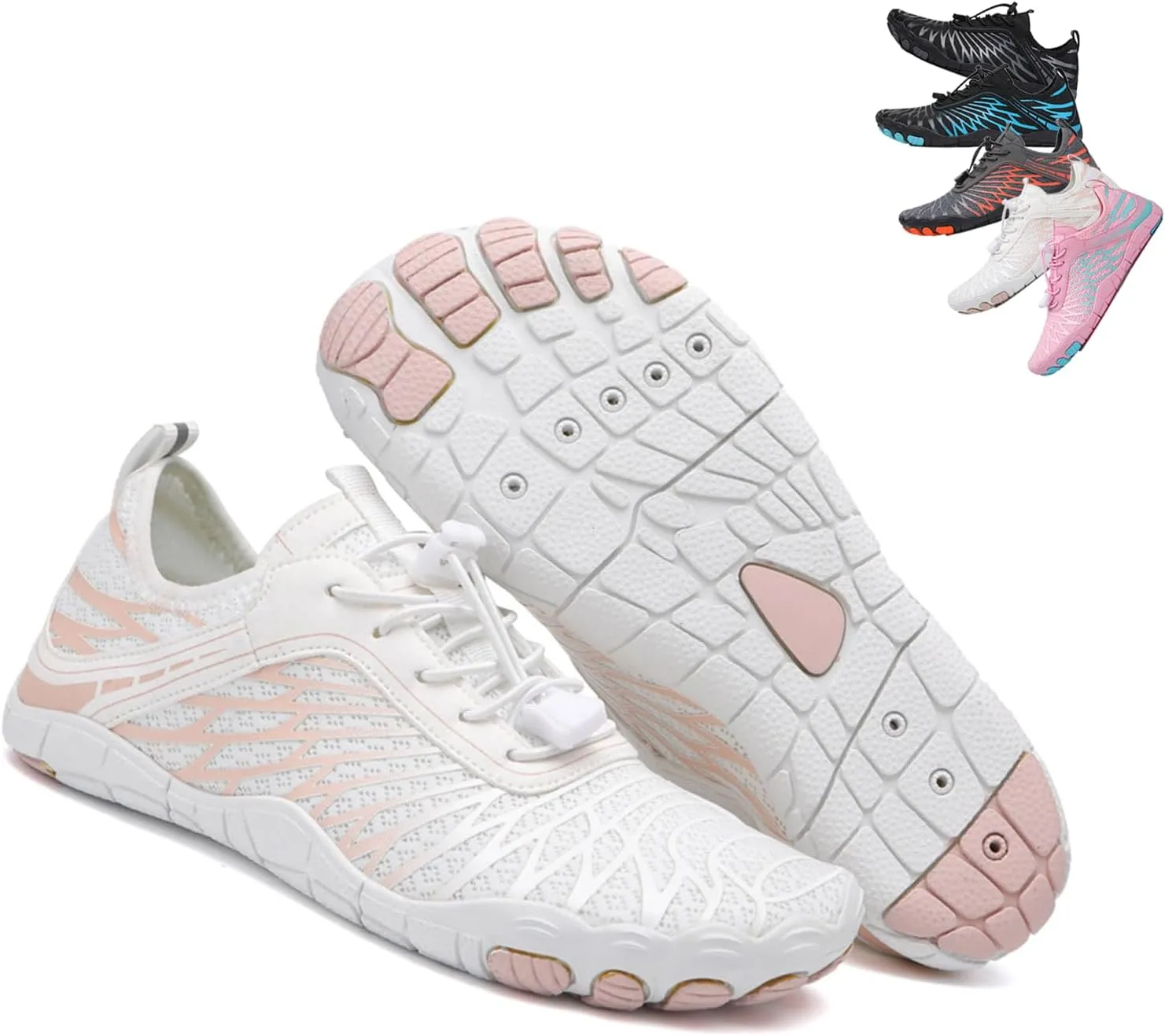 Hike Barefoot Shoes for Women Men Waterproof Trail Running Healthy & Non-Slip Barefoot Shoes