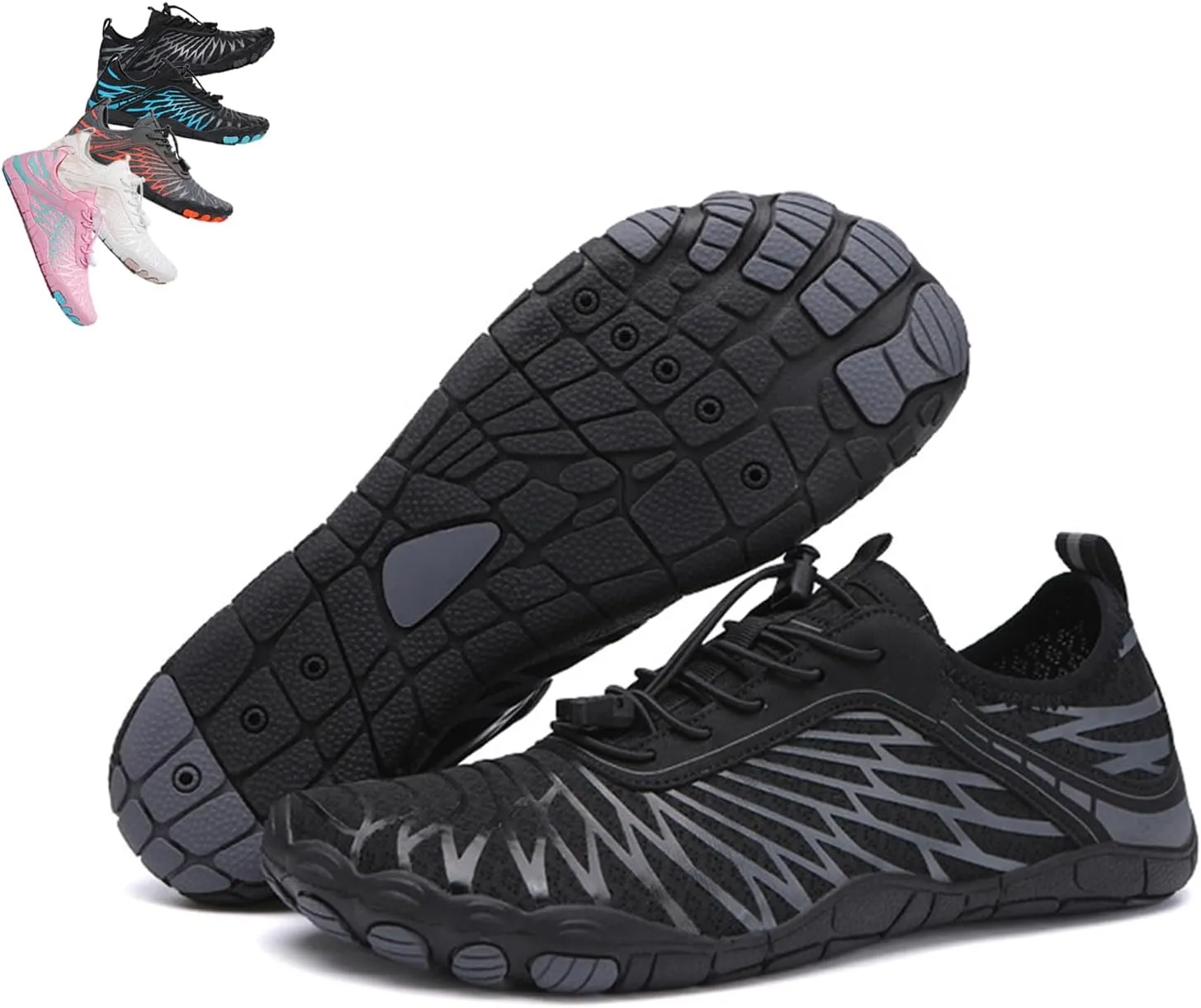 Hike Barefoot Shoes for Women Men Waterproof Trail Running Healthy & Non-Slip Barefoot Shoes