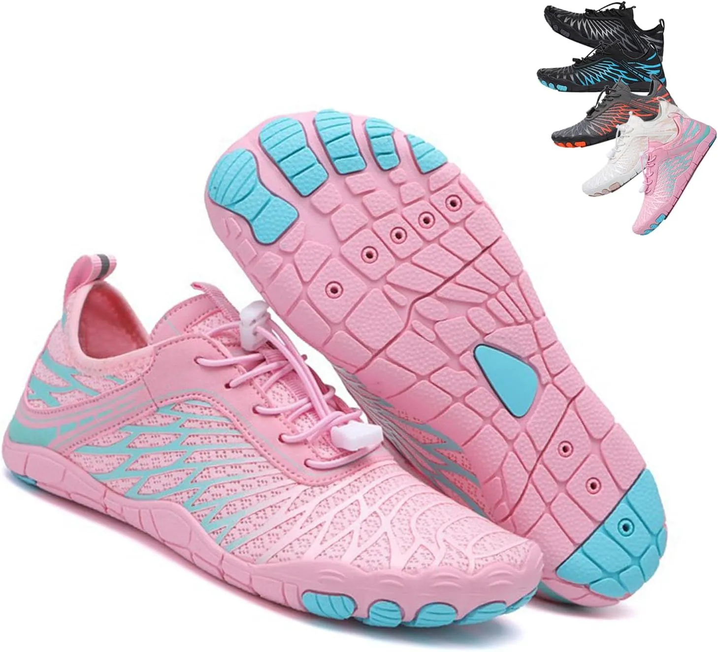Hike Barefoot Shoes for Women Men Waterproof Trail Running Healthy & Non-Slip Barefoot Shoes