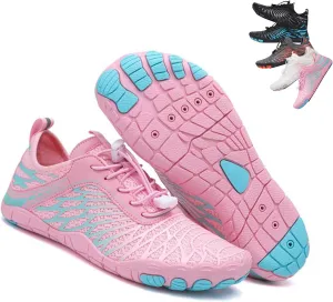Hike Barefoot Shoes for Women Men Waterproof Trail Running Healthy & Non-Slip Barefoot Shoes