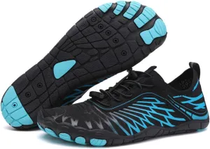 Hike Barefoot Shoes for Women Men with Wide Toe Box, Healthy & Non-Slip Breathable Barefoot Water Shoes Beach Pool Aqua Swim Surf Hiking Walking Shoes