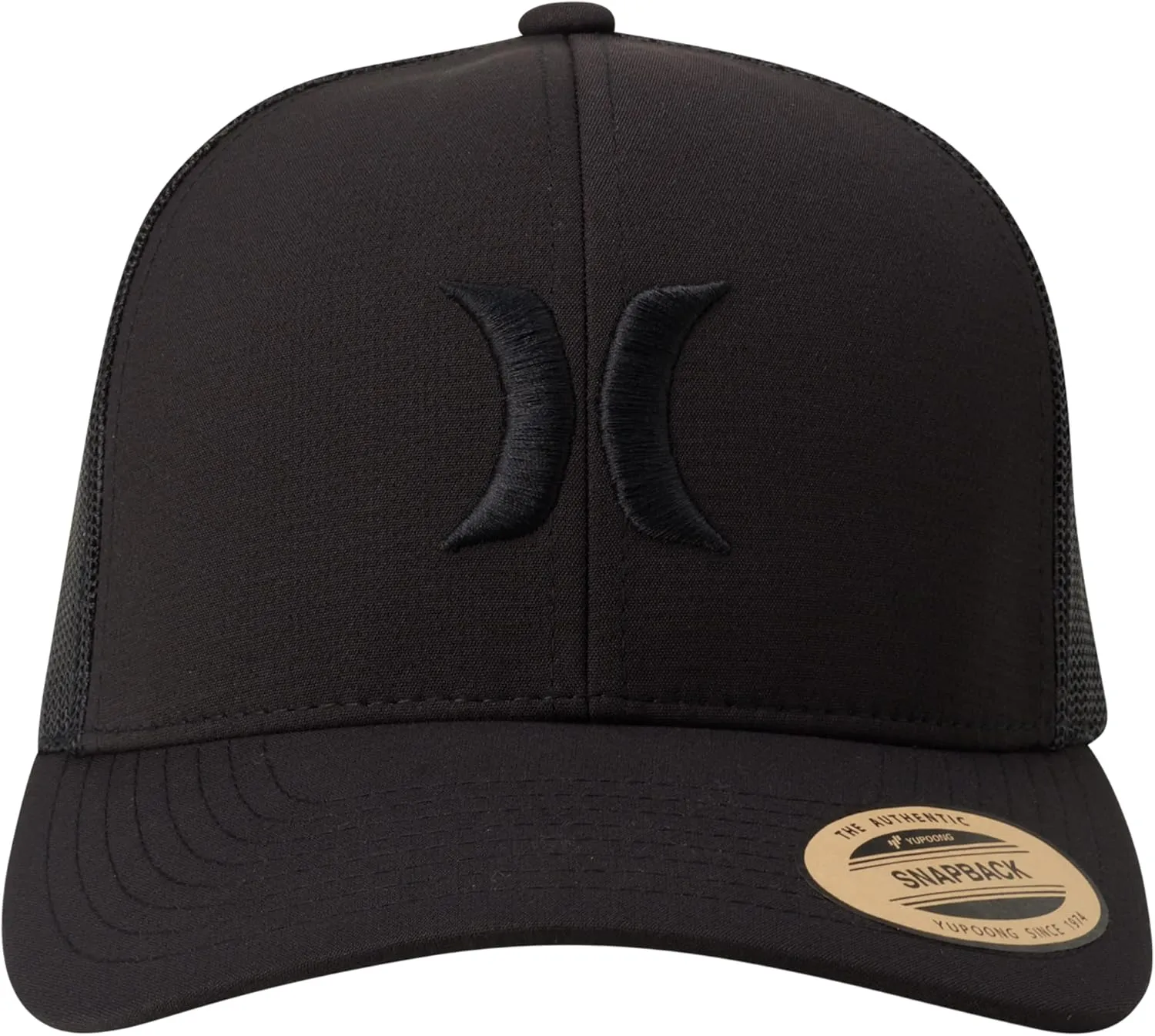 Hurley Men's Caps - Del Mar Mesh Panel Baseball Cap Trucker Hat - Snap Back Hats for Men