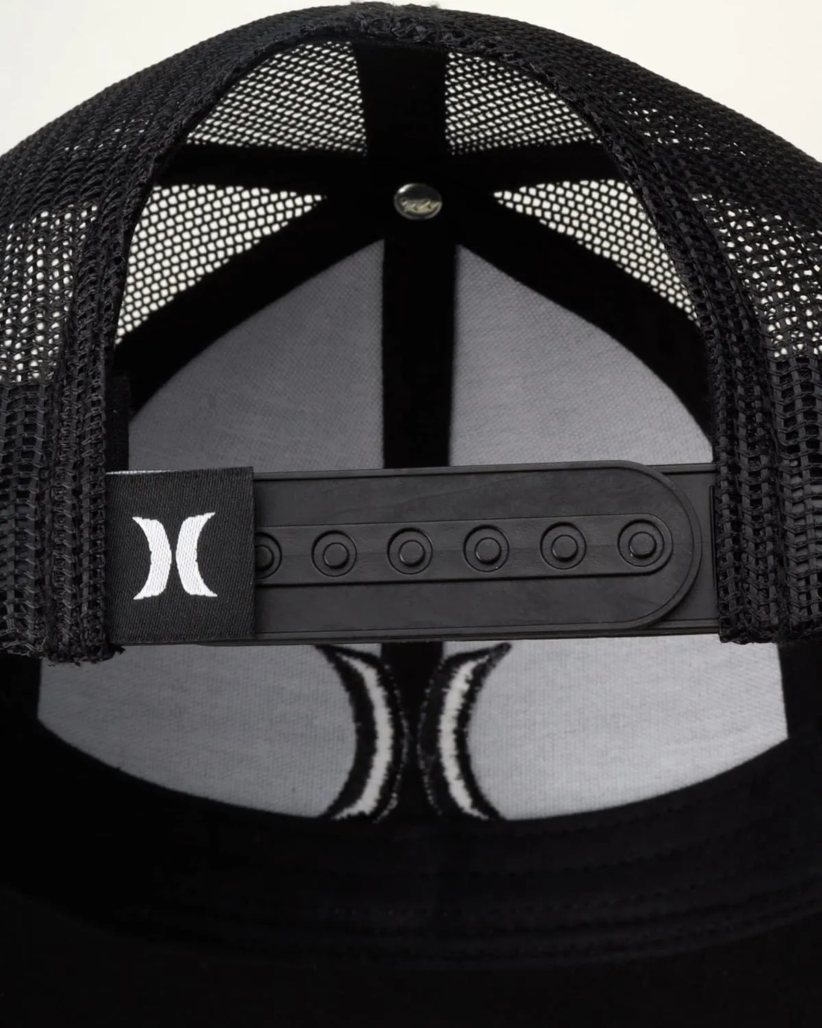 Hurley Men's Caps - Del Mar Mesh Panel Baseball Cap Trucker Hat - Snap Back Hats for Men
