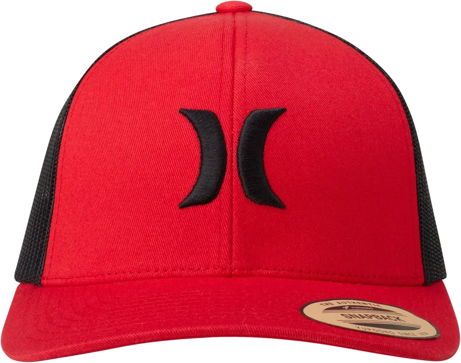 Hurley Men's Caps - Del Mar Mesh Panel Baseball Cap Trucker Hat - Snap Back Hats for Men