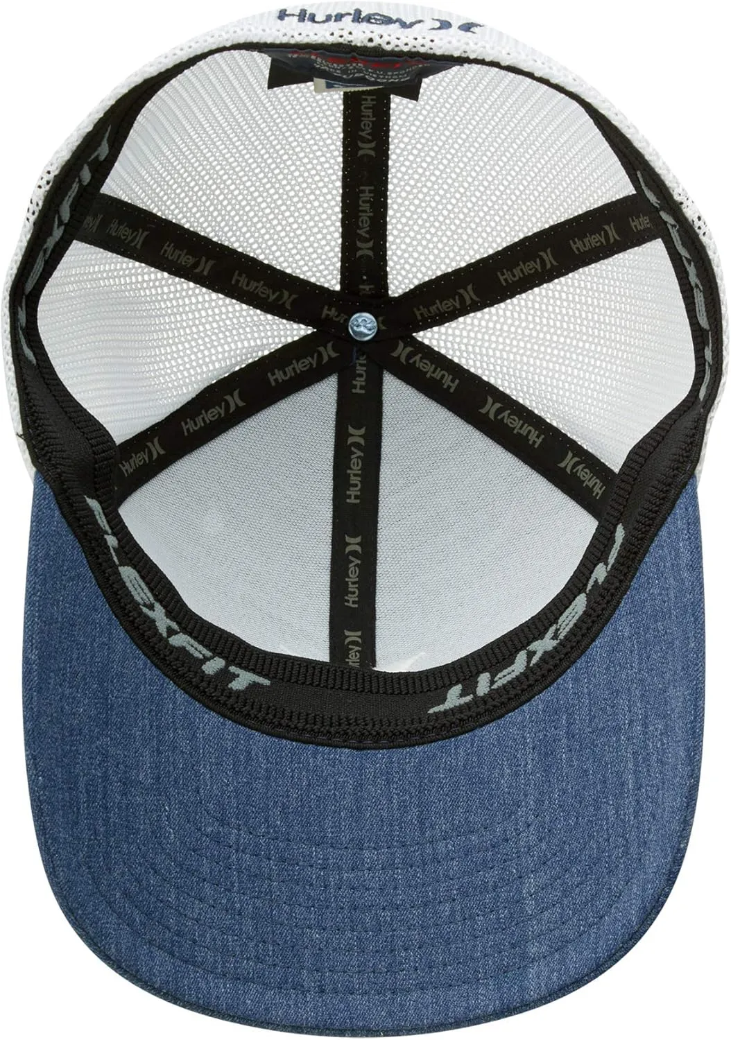 Hurley Men's Hat - Laguna Icon Mesh Fitted Trucker Cap