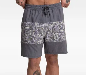 HURLEY VOLLEY - BEACH FIELD BOARDSHORT / BLACK