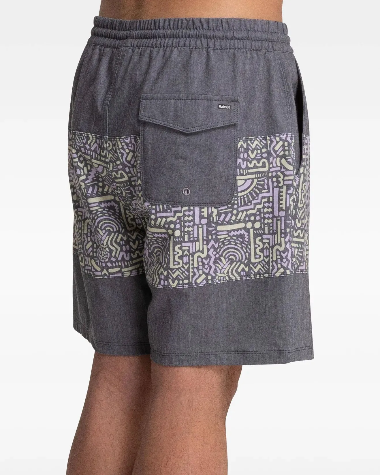 HURLEY VOLLEY - BEACH FIELD BOARDSHORT / BLACK