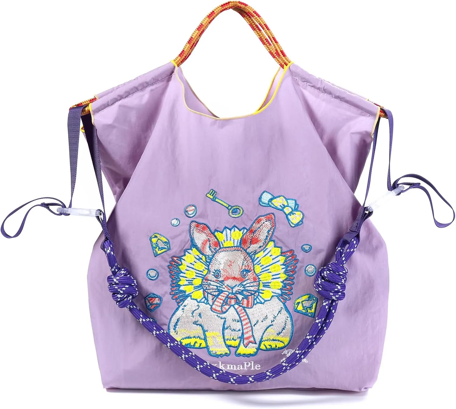 Hxkmale Women's Nylon tote Bag Leisure Work bag suitable for shopping cloth bags that can be carried on travel