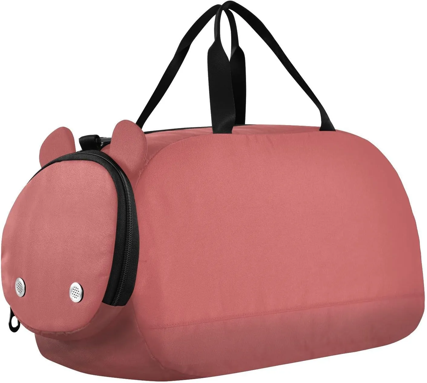 Indianred Boy's Gym Duffel Bag with Shoes Compartment Lightweight Sports Duffel Bag for Beach Swim Bags Pool Sports