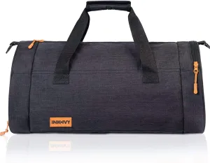 INK IVY Water Resistant Gym Bag with Separate Shoes Compartment