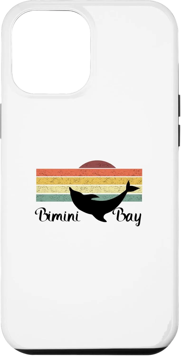 iPhone 12 Pro Max Bimini Bay Vintage Dolphin Case