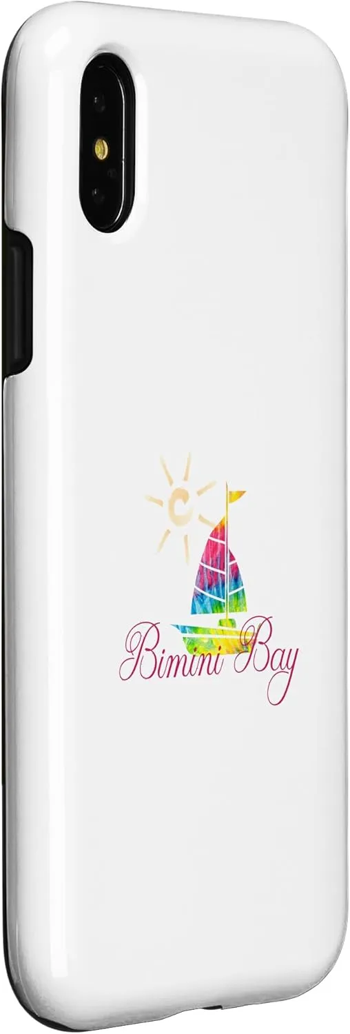 iPhone X/XS Bimini Bay Tye Dye Sailboat Case