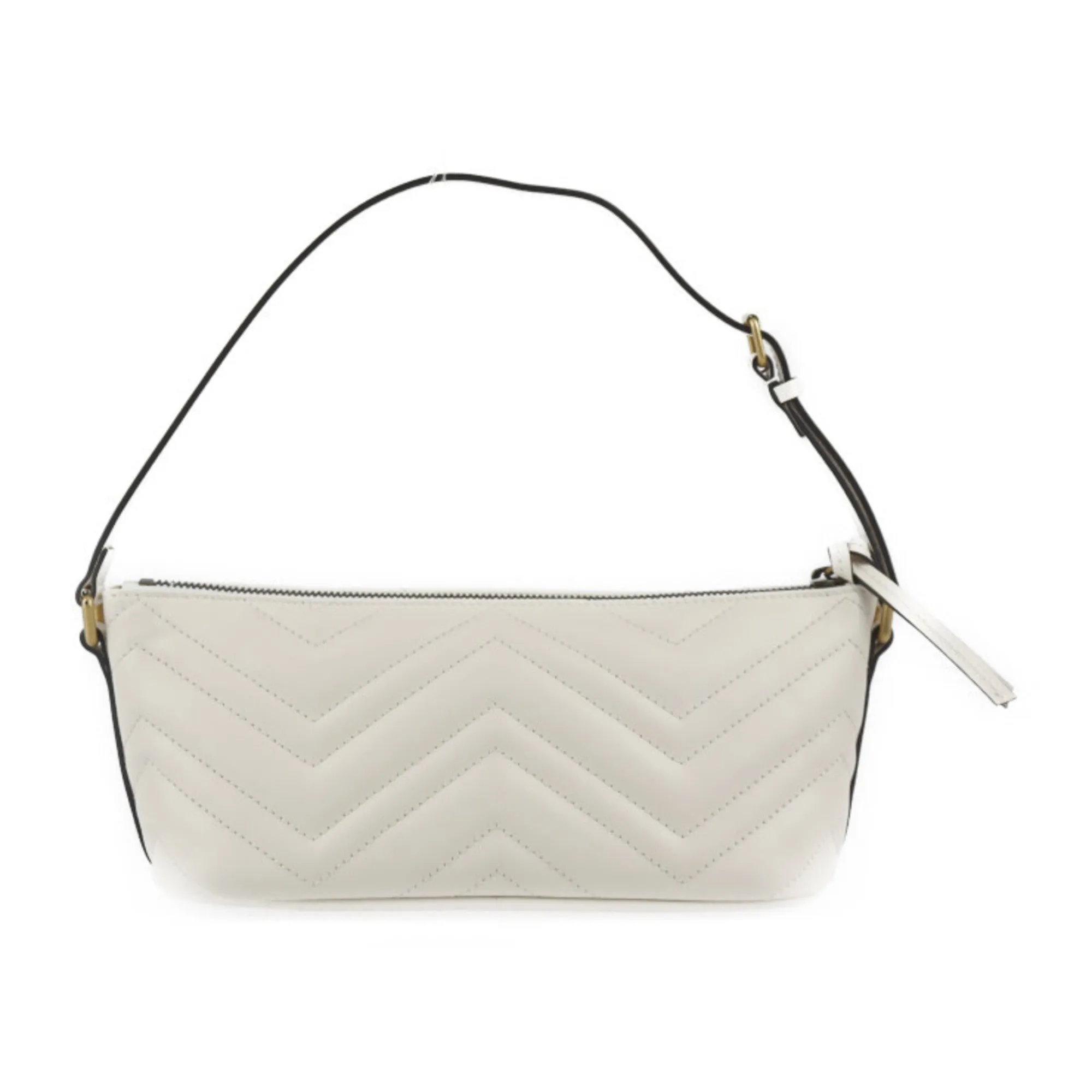 Ivory Shoulder 739166 Hardware GUCCI GG Elegant Gold White Handbag Trusted by customers Bag Marmont Quilted
