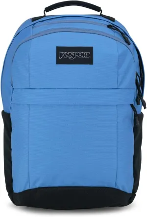 JanSport Landings Pack – Large Backpack with Soft Back Panel, Dual Water Bottle Pockets, 15-Inch Padded Laptop Compartment, Elemental Blue