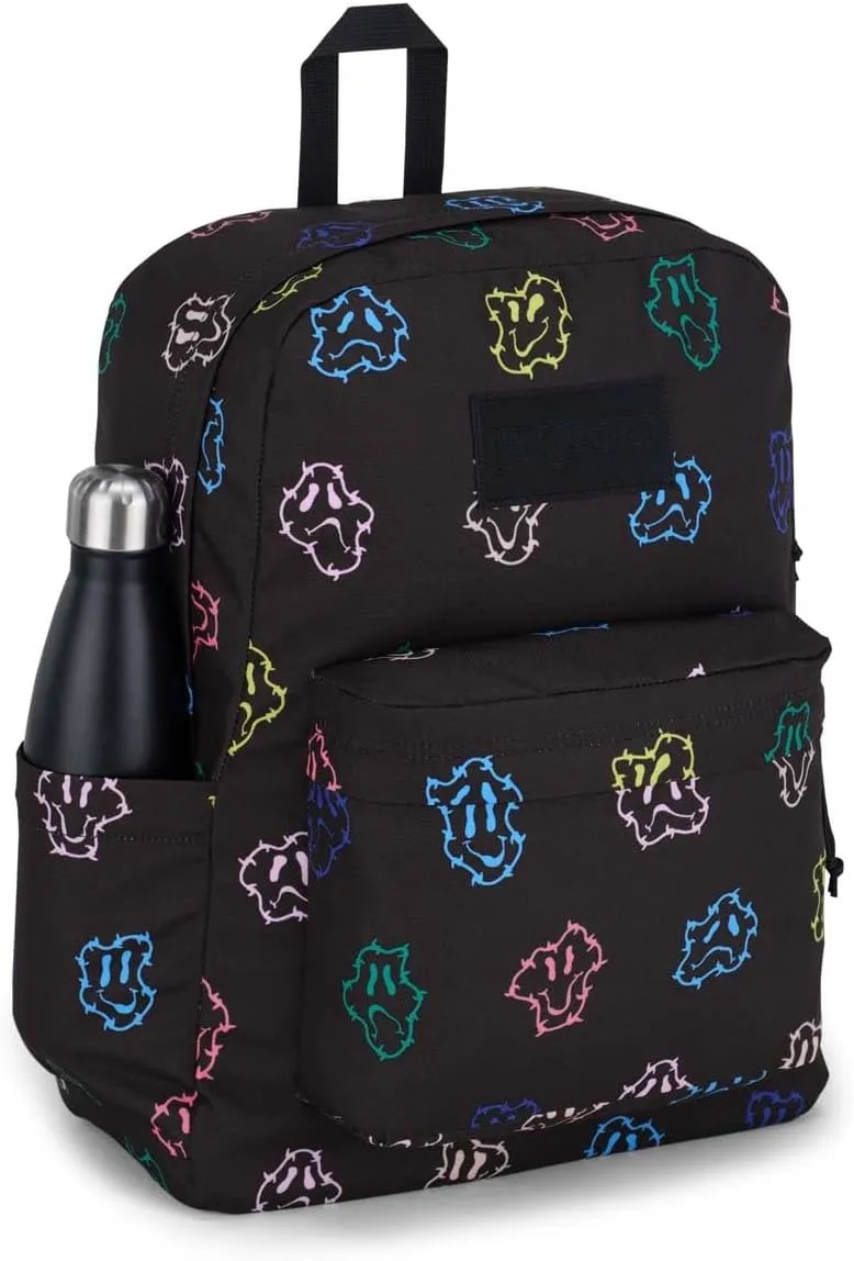 JanSport SuperBreak Plus Backpack with Padded 15-inch Laptop Sleeve and Integrated Bottle Pocket - Spacious and Durable Daypack for Work and Travel - Barbed Wire Buddy