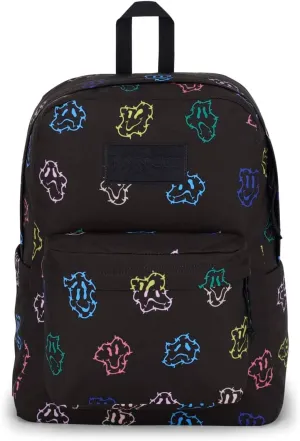 JanSport SuperBreak Plus Backpack with Padded 15-inch Laptop Sleeve and Integrated Bottle Pocket - Spacious and Durable Daypack for Work and Travel - Barbed Wire Buddy