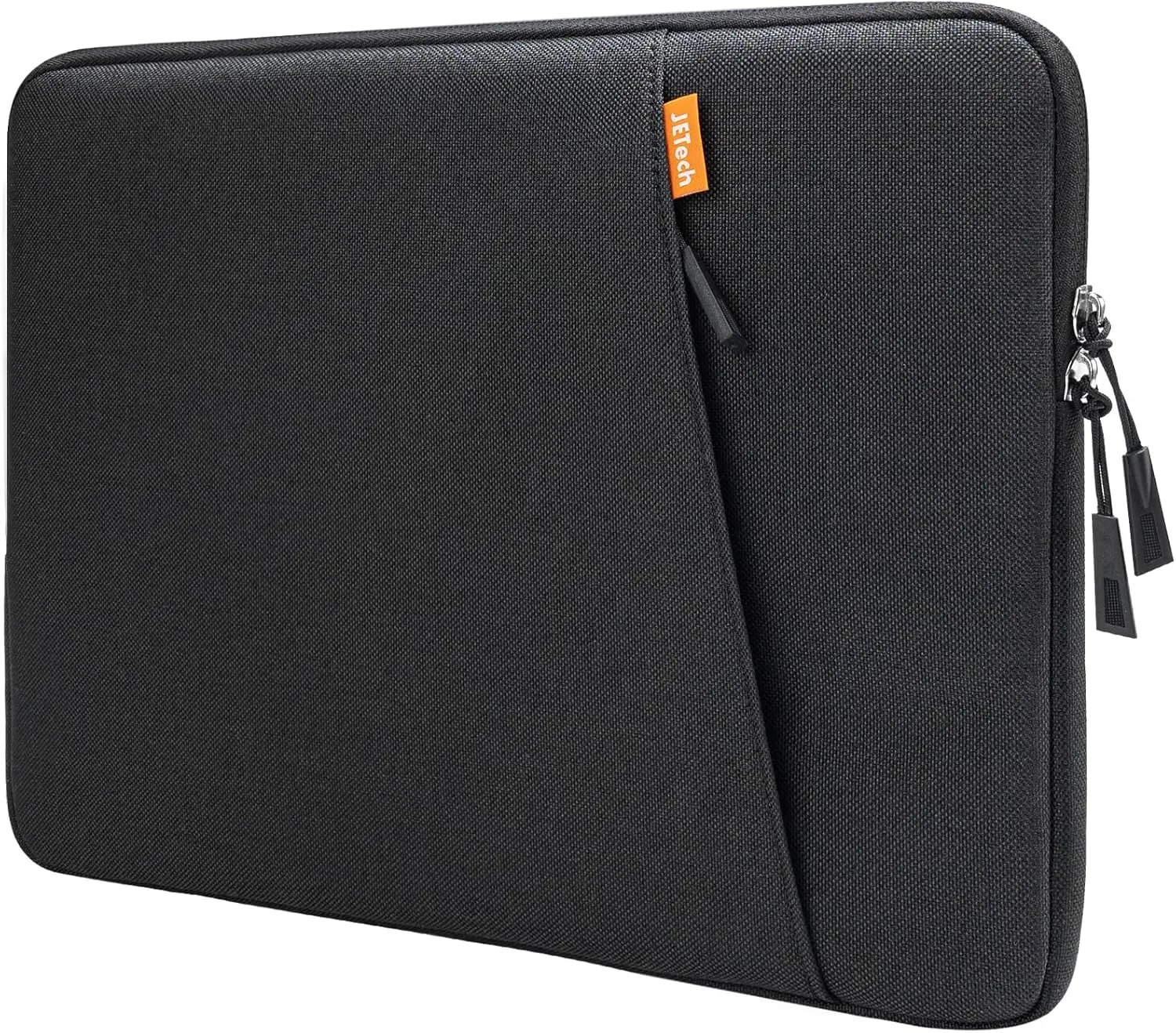 JETech Laptop Sleeve for 13-14Inch MacBook Air/Pro (M4/M3/M2/M1) 2021-2025, 13-13.6 Inch Notebook, Waterproof Shock Resistant Bag Case with Accessory Pocket (Black)