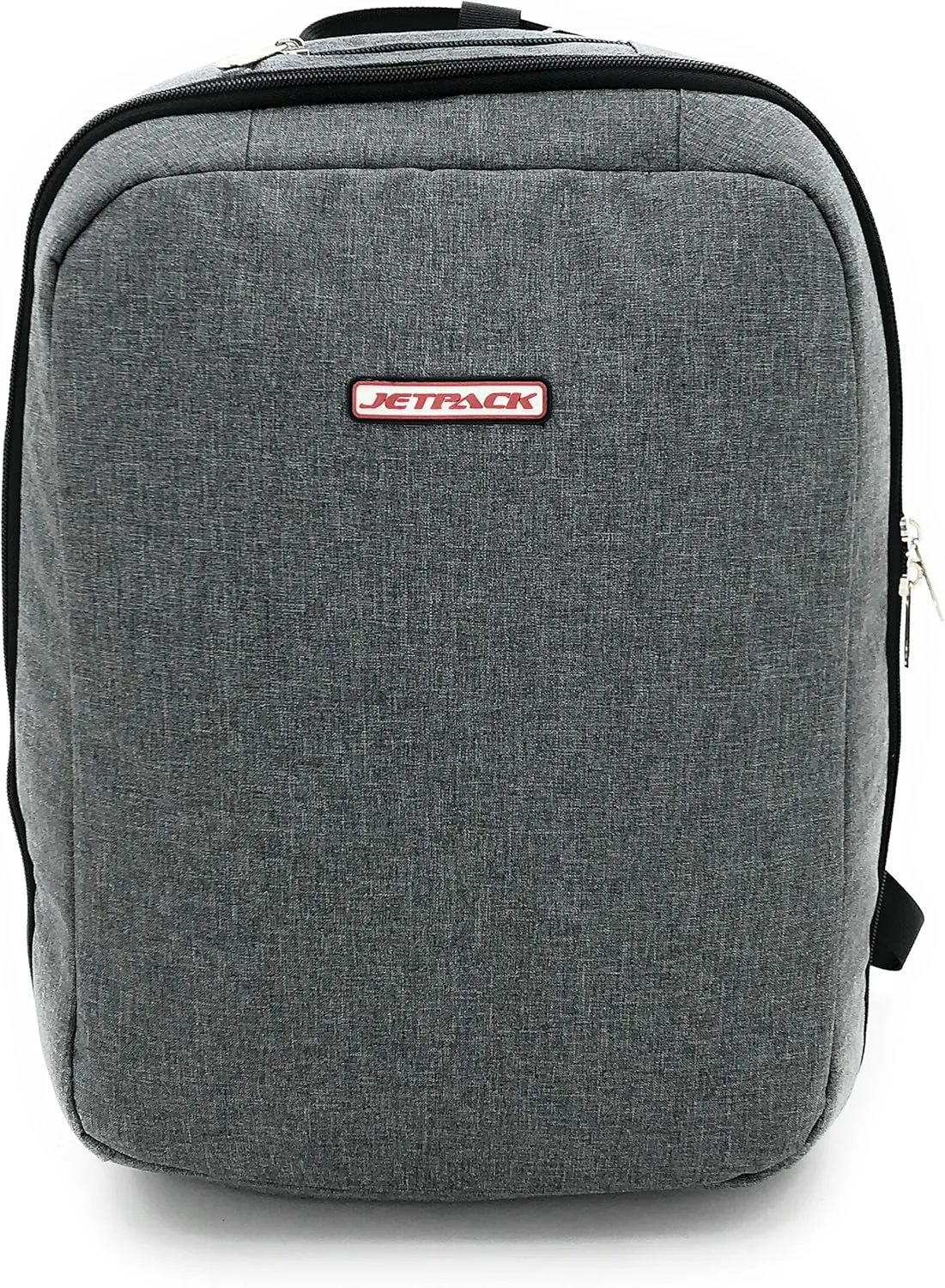 Jetpack Slim Backpack for DVS, Mobile, or Club DJ Gig Set, Bag Carry Laptop, Stand, Tablet, Headphone, Vinyl Records, USB Mobile Devices, Needle Case, Cables, Microphone & More. TSA Compliant (Gray)