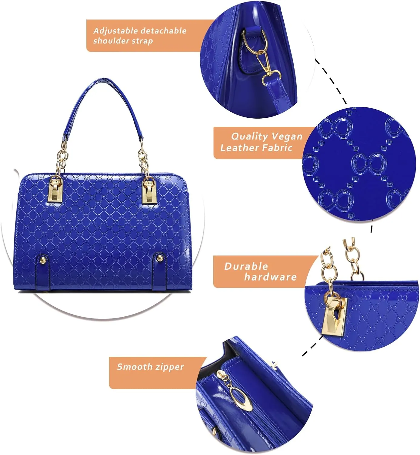 JHVYF Women classics Top Handle Handbag Crossbody Casual Purse Satchel Tote