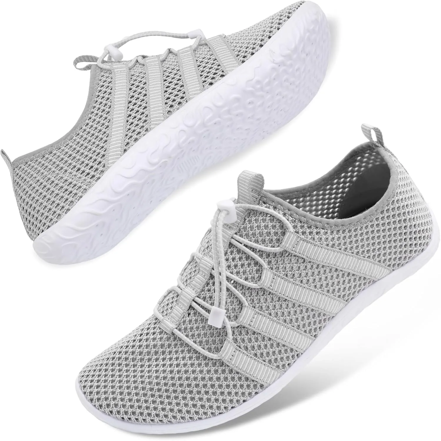 JIASUQI Athletic Hiking Beach Water Shoes Barefoot Aqua Swim Sports Walking Shoes for Women Men