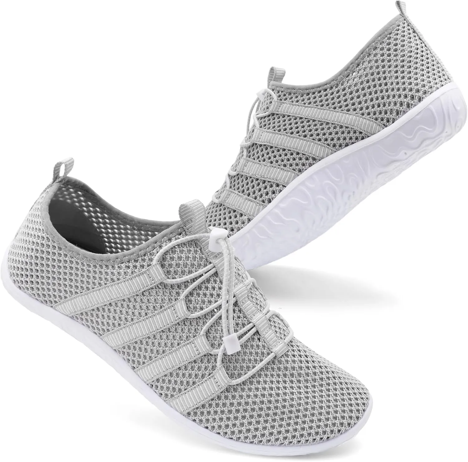JIASUQI Athletic Hiking Beach Water Shoes Barefoot Aqua Swim Sports Walking Shoes for Women Men