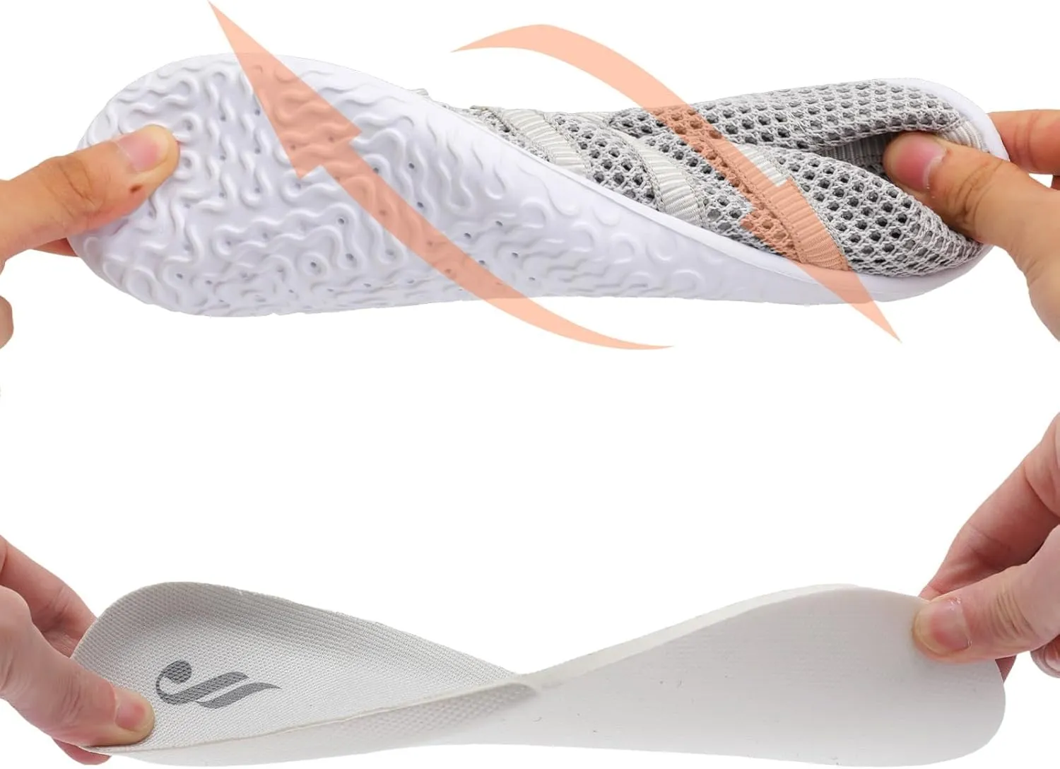 JIASUQI Athletic Hiking Beach Water Shoes Barefoot Aqua Swim Sports Walking Shoes for Women Men