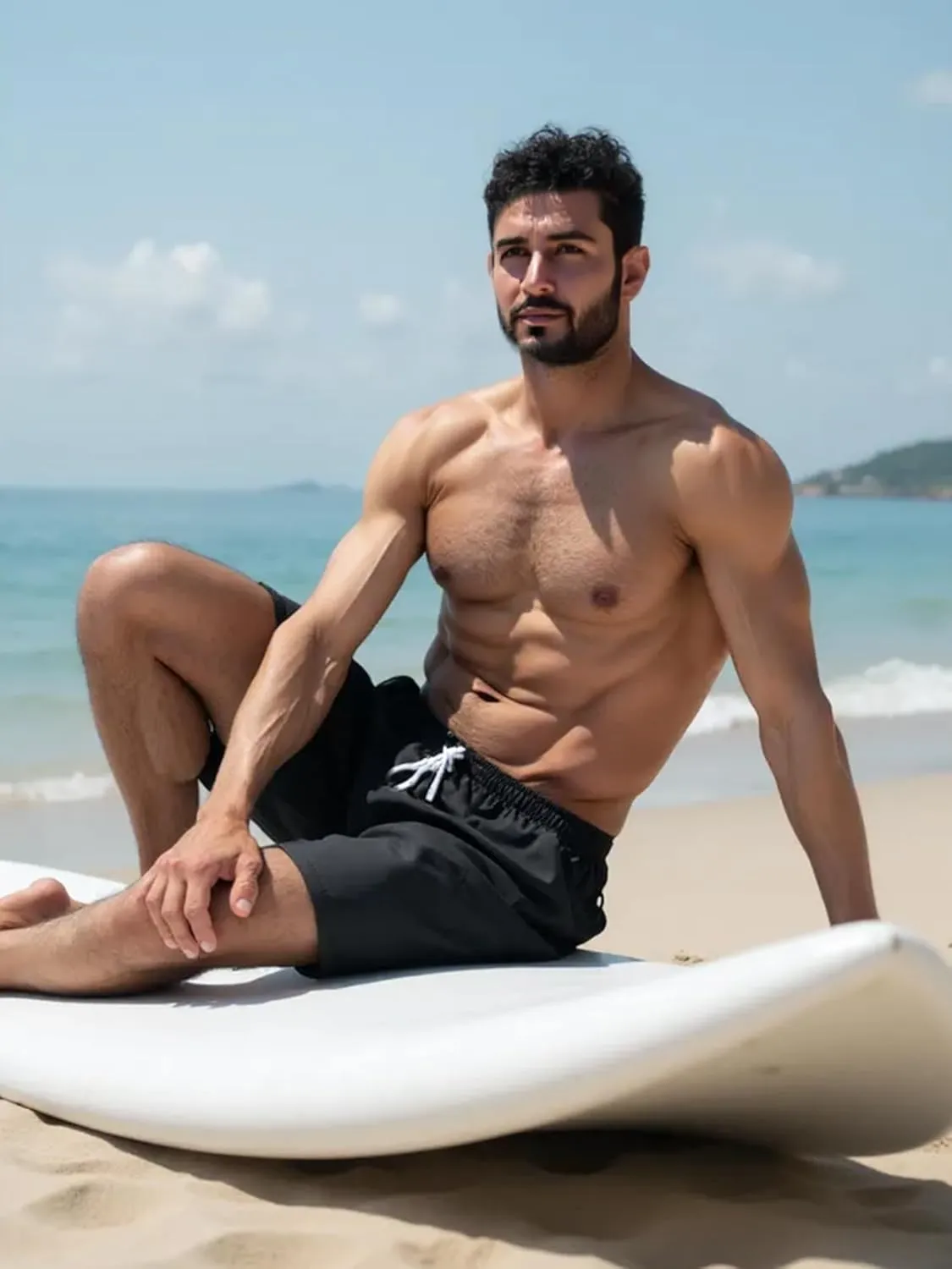 JIHUILAI Mens Swim Trunks Quick Dry Swim Shorts with Mesh Lining Beach Shorts Bathing Suits