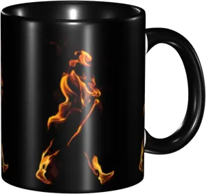 Johnnie Come and Walker Coffee Mug Ceramic Cup with Handle for Home Office Work School Mugs Tea Cups Ceramic-Coated, 11 Oz