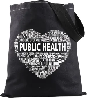 JXGZSO Public Health Shoulder Bag Registered Nurse Gift Healthcare Nurse Gift Public Health Nurse Appreciation Gift