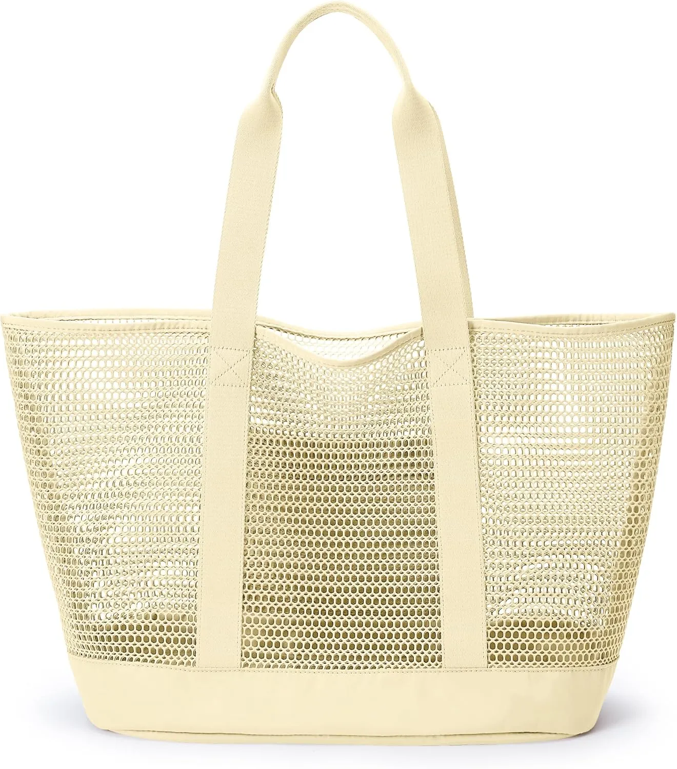 KALIDI FANCY FOREST Beach Mesh Tote Bag, Womens Shoulder handbag MAX 27L Grocery Bag