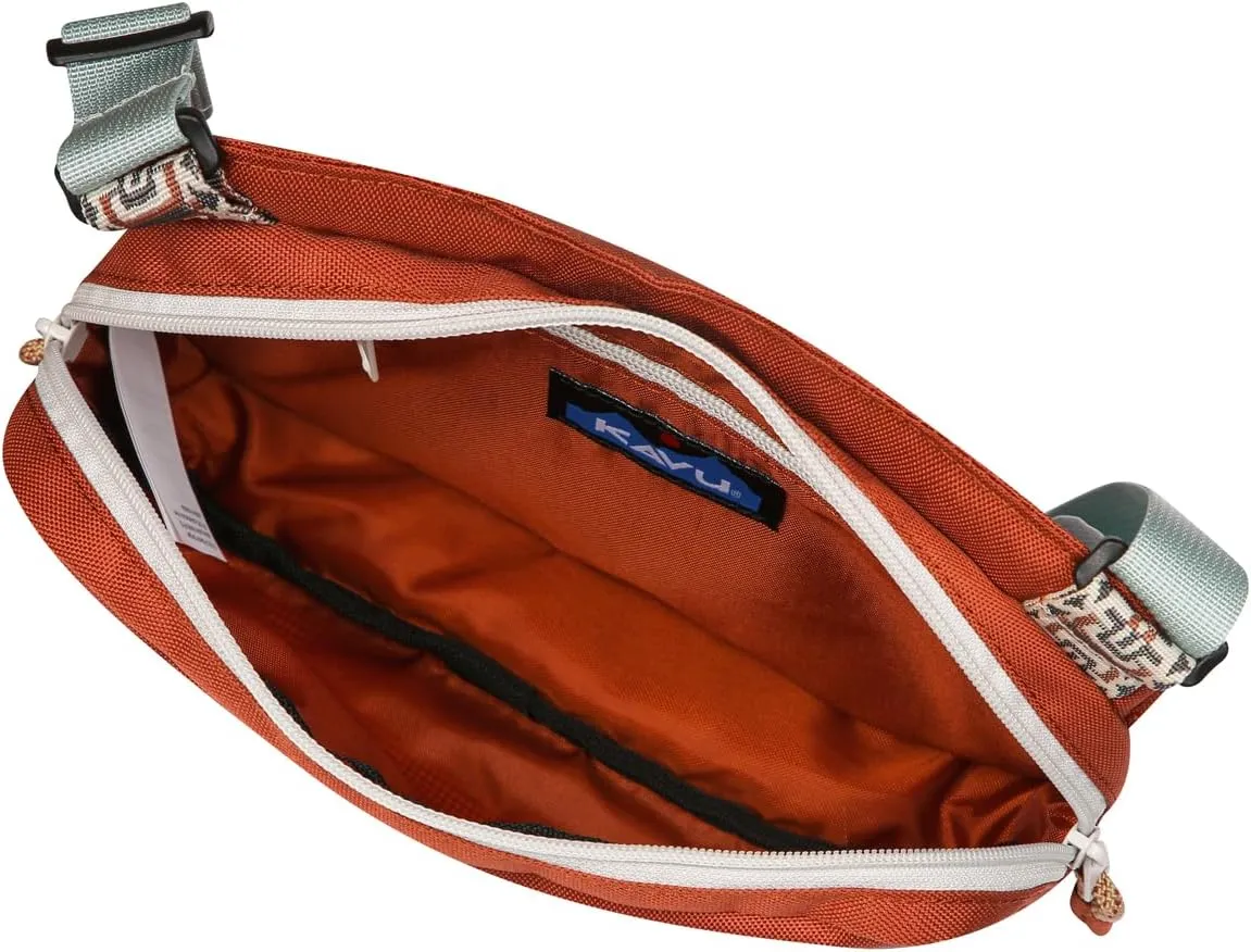 KAVU Delray Beach Crossbody Bag Lightweight Mesh Beach Pack