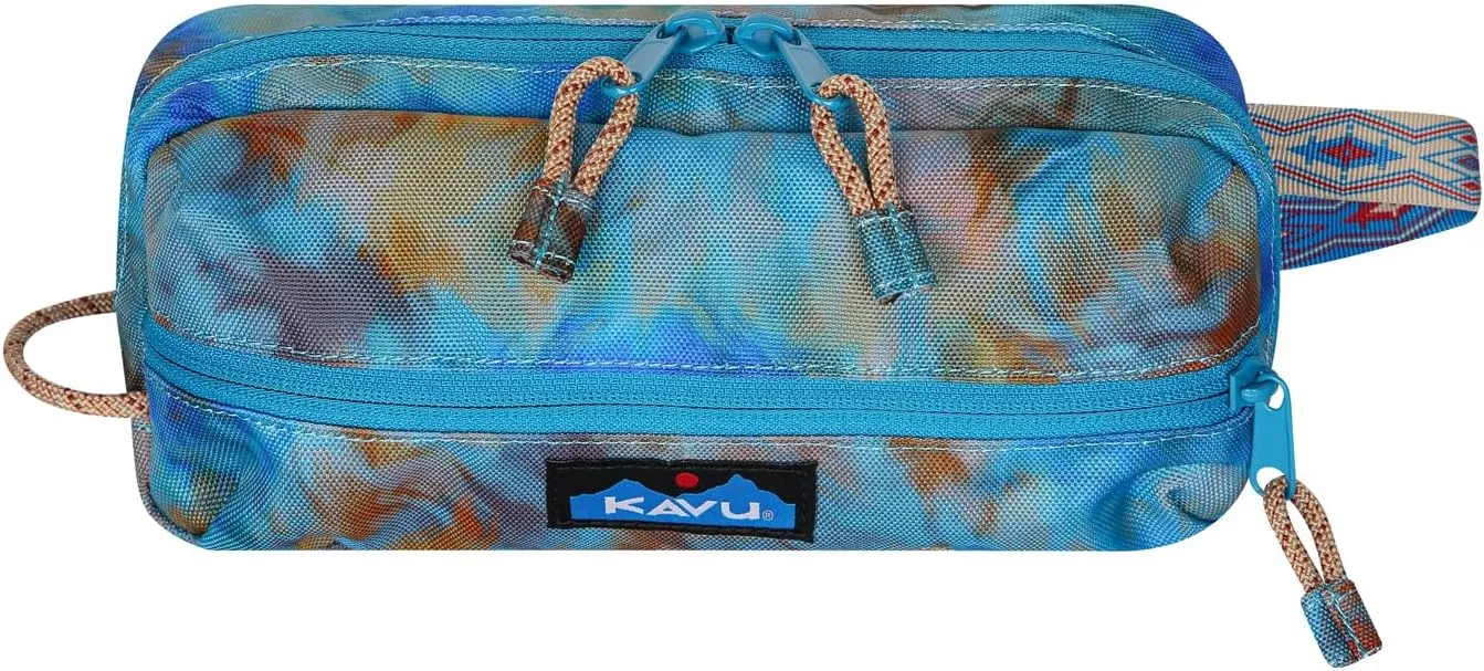 KAVU Surfside Stash Small Accessory Pouch - Ocean Potion