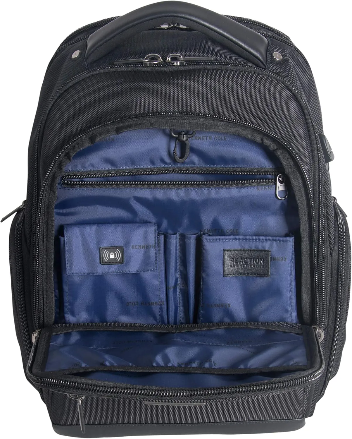 Kenneth Cole Reaction ProTec Travel Computer Bag, Black, 17" Laptop Business