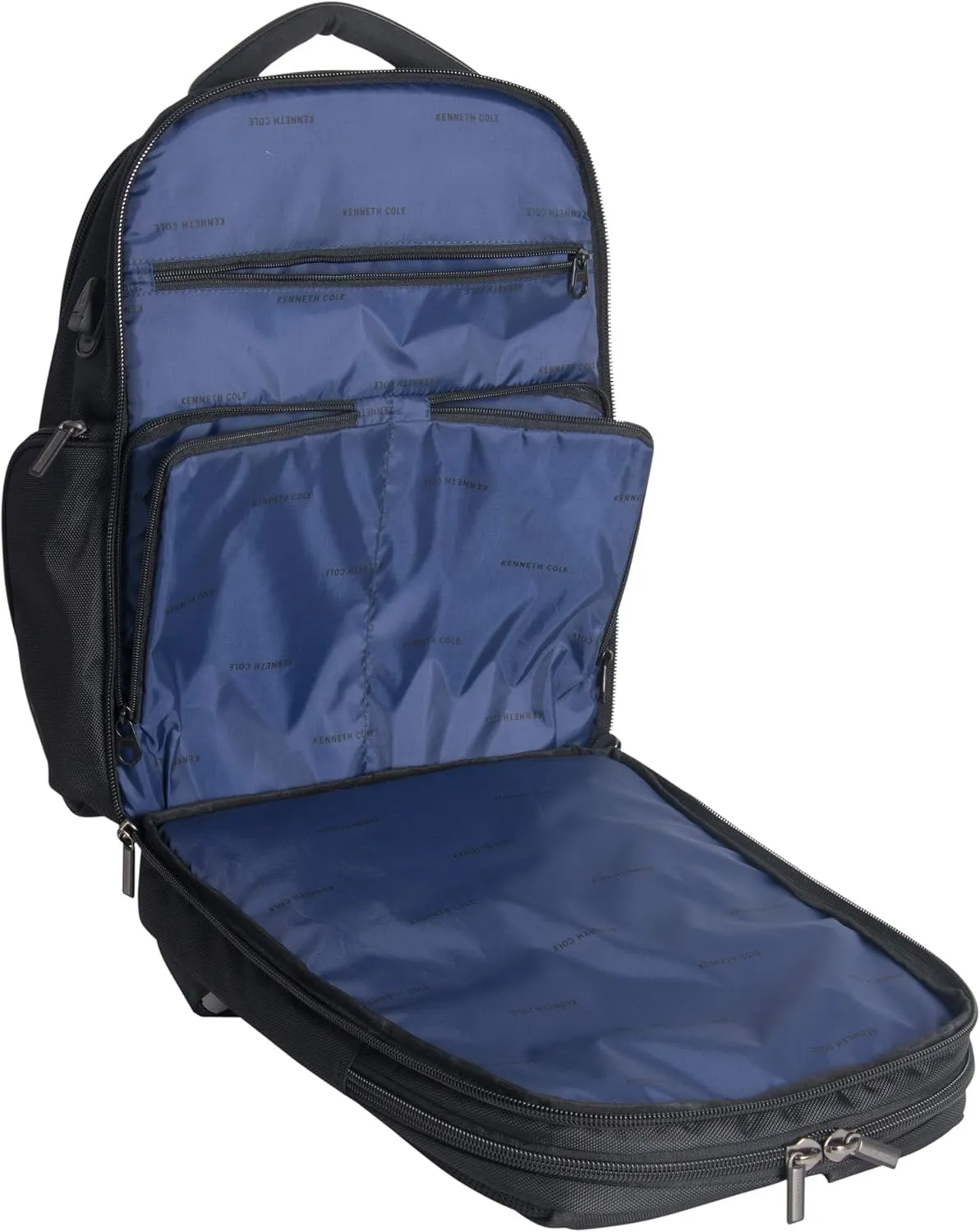 Kenneth Cole Reaction ProTec Travel Computer Bag, Black, 17" Laptop Business