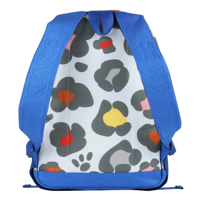 Kenzo Grey Animal Print Backpack (37cm)