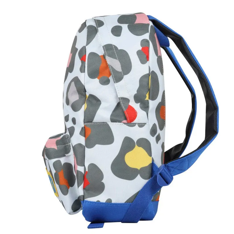 Kenzo Grey Animal Print Backpack (37cm)