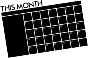 KICHOUSE Multi Function Household Planner Board Convenient Removable Erase Calendar for Home Office and School Easy Paste Design