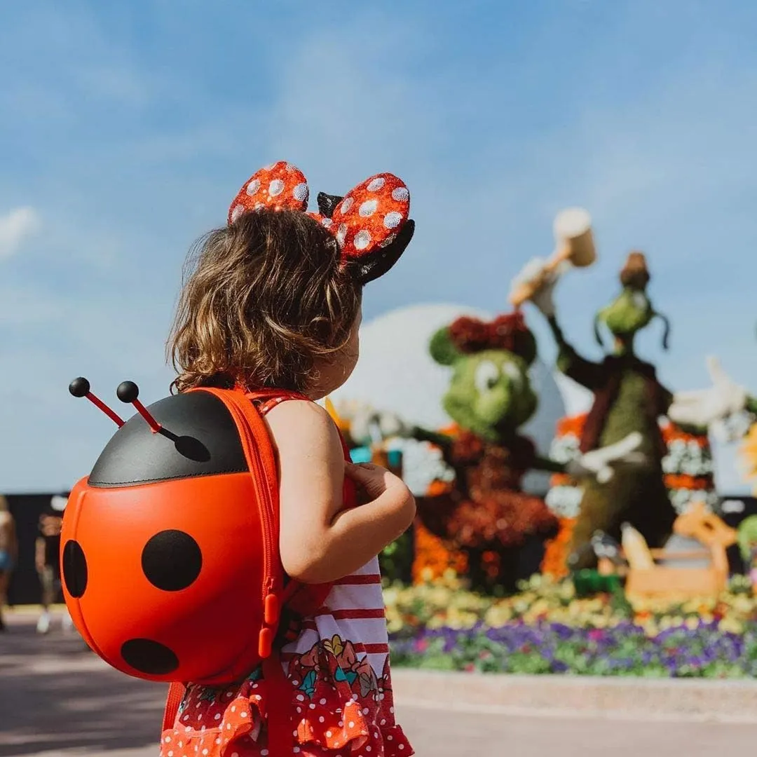 Kiddietotes Ladybug Backpack