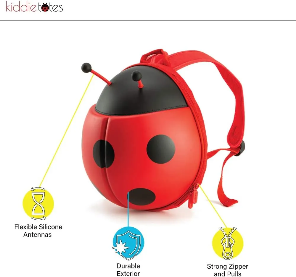 Kiddietotes Ladybug Backpack