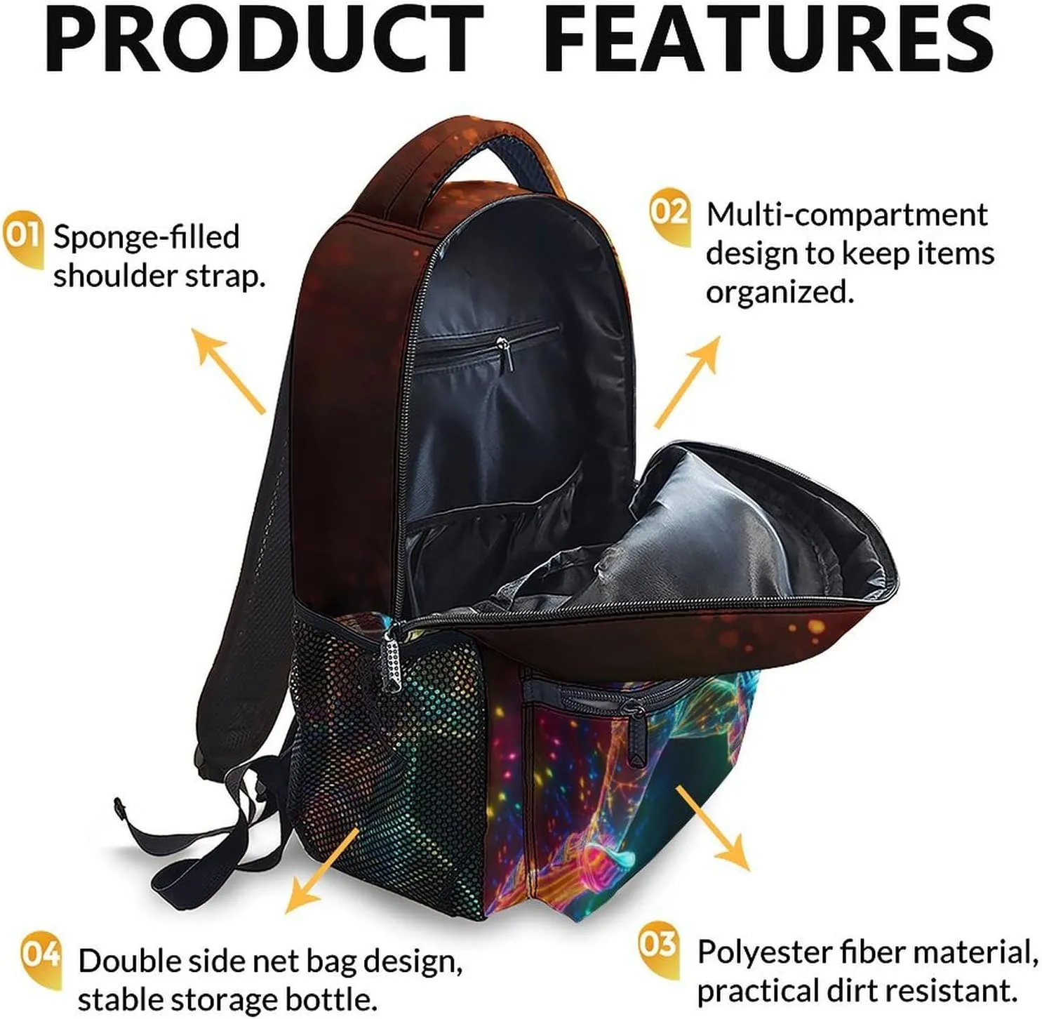 Kids Backpack for Girls Boys, Cool Baseball Schoolbag, Gift for Girls Boys, 17 Inch Student Bookbag for Preschool Elementary Kindergarten Travel Picnic