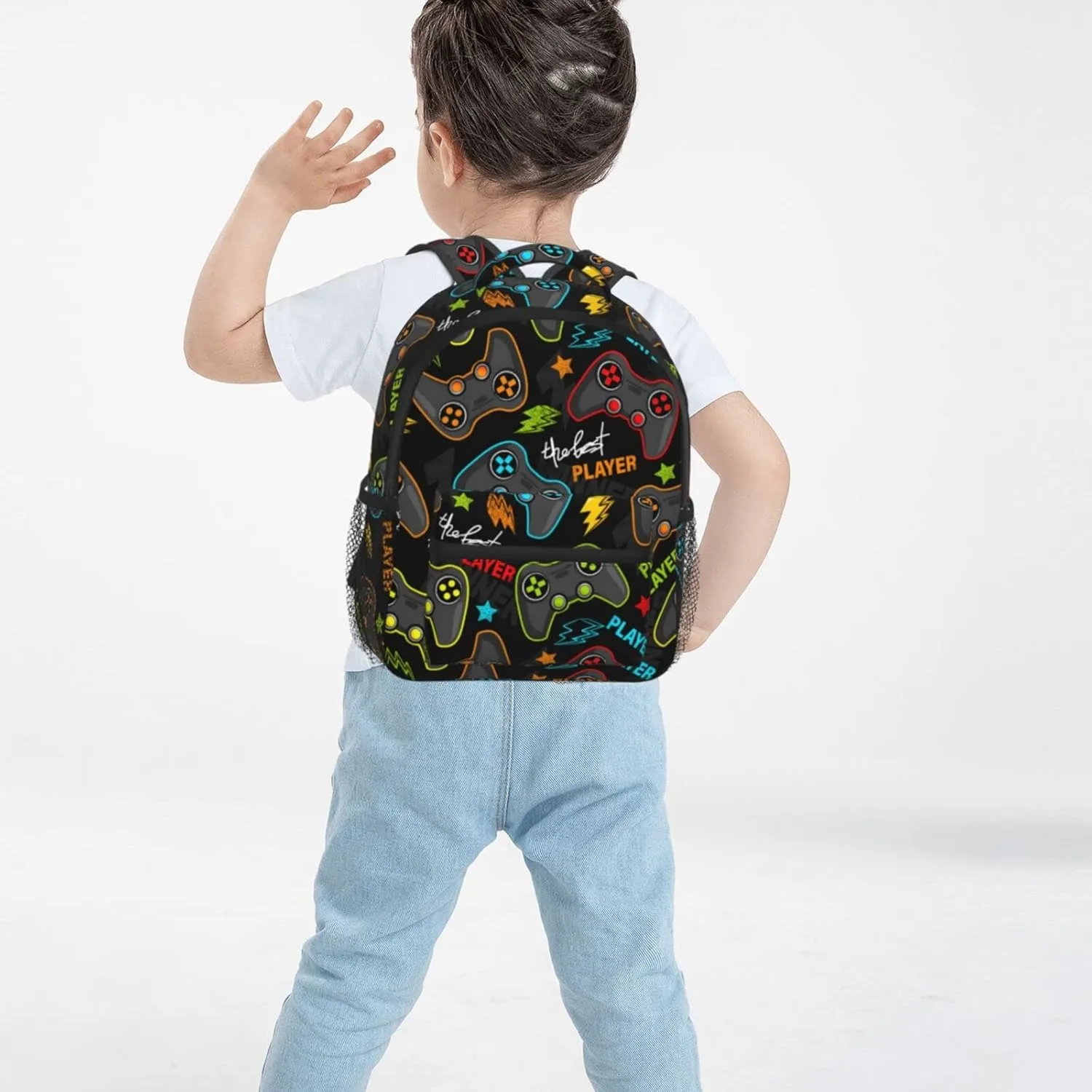 Kid's Mini Backpack 12 inch play game Backpack Schoolbag Preschool Kindergarten Children Bag Nursery Travel Bag for Toddler Boys Girls Age 3-7