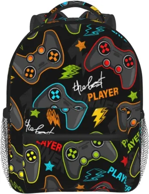 Kid's Mini Backpack 12 inch play game Backpack Schoolbag Preschool Kindergarten Children Bag Nursery Travel Bag for Toddler Boys Girls Age 3-7